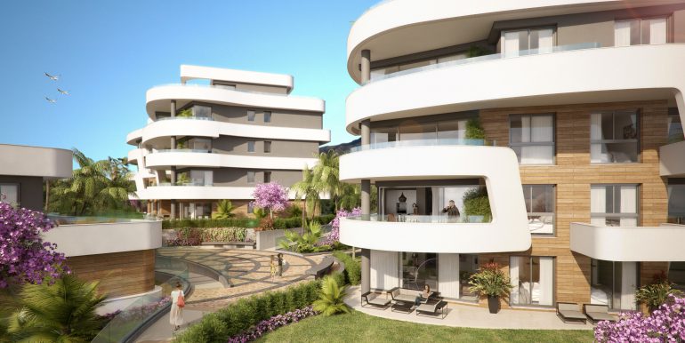 Off plan apartments for sale near Fuengirola in. Mijas Costa