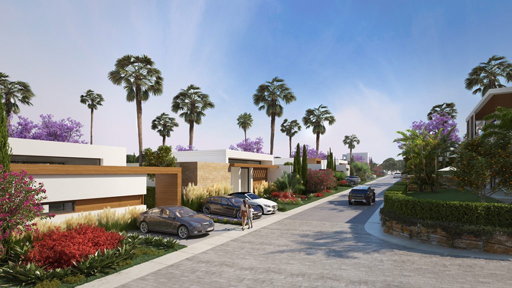 Off-plan modern villas in East Marbella for sale
