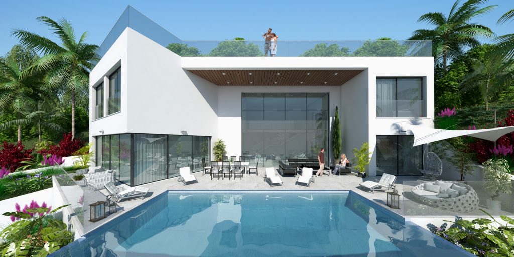 Rancho Santa Monica luxury villas in Benalmadena