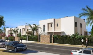 Residencial Cala de Mijas new townhouses for sale facade